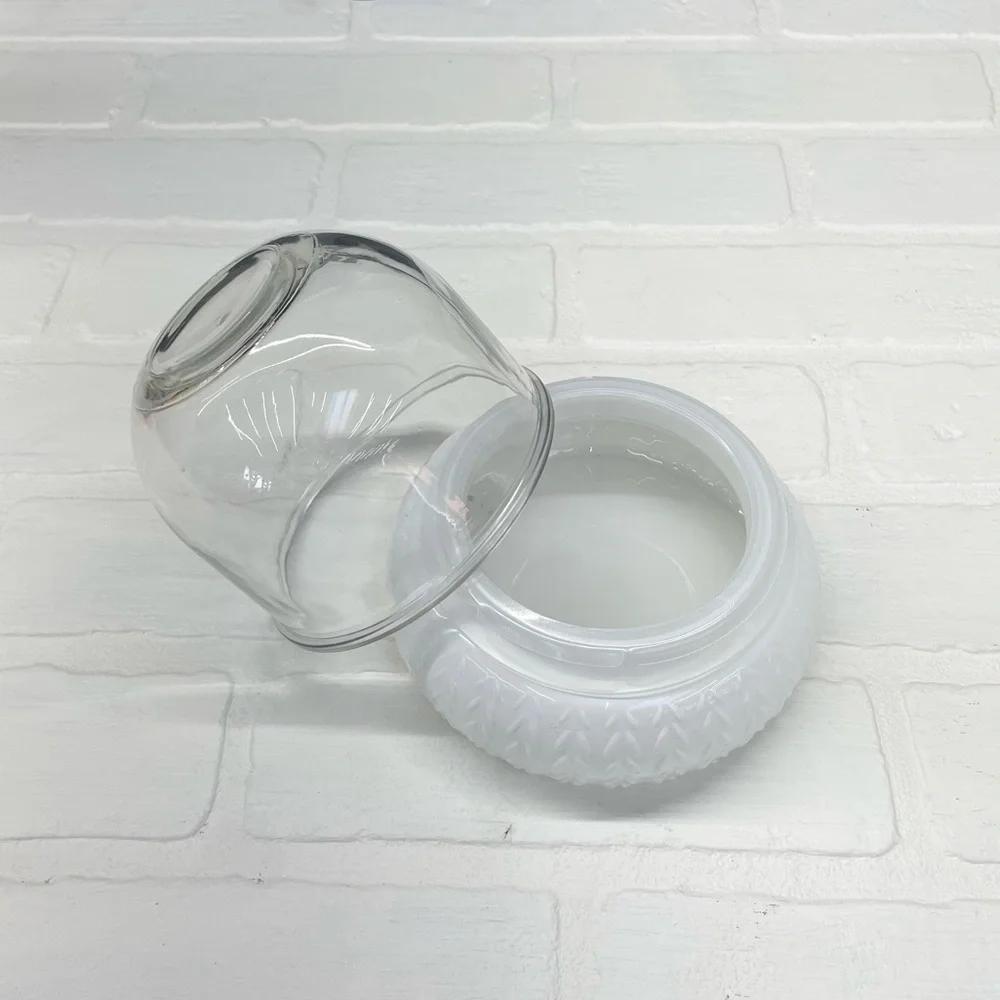 TARGET | White Snow Globe / Candy Jar / Terrarium